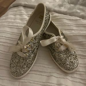 Kate Spade Glitter Keds sz 7 Used
